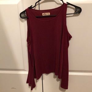 Open shoulder blouse